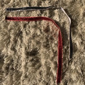 Cute 2 Piece Chokers Grey & Maroon!